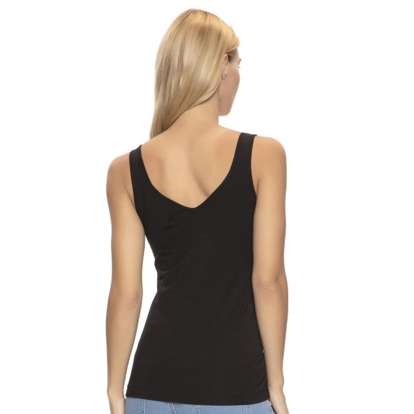 NWT Felina Women's Reversible Neckline 4 Pack Cotton Tank Top Size M $65 9C192 - Picture 7 of 8